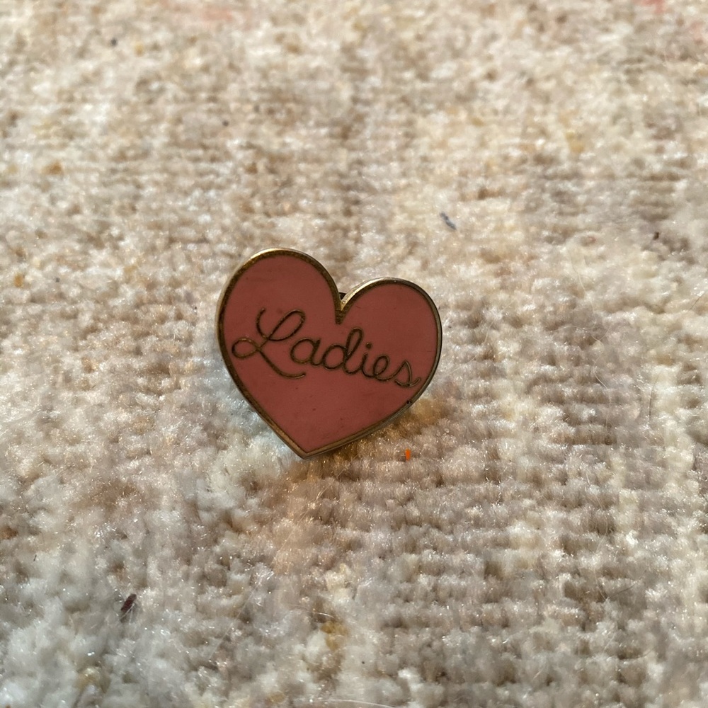 Ladies Heart Pin